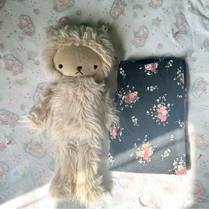 floral black leggings 🩰